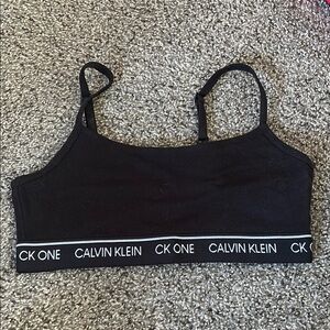 Calvin Klein Black Bralette